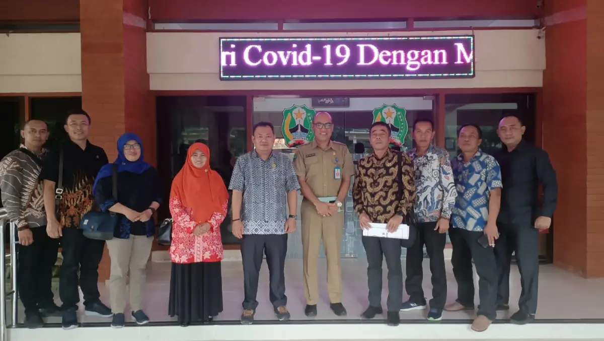 Komisi I DPRD Kabupaten Sukabumi melakukan studi banding ke Dinas PMD Kabupaten Magetan. (Sumber : Istimewa)