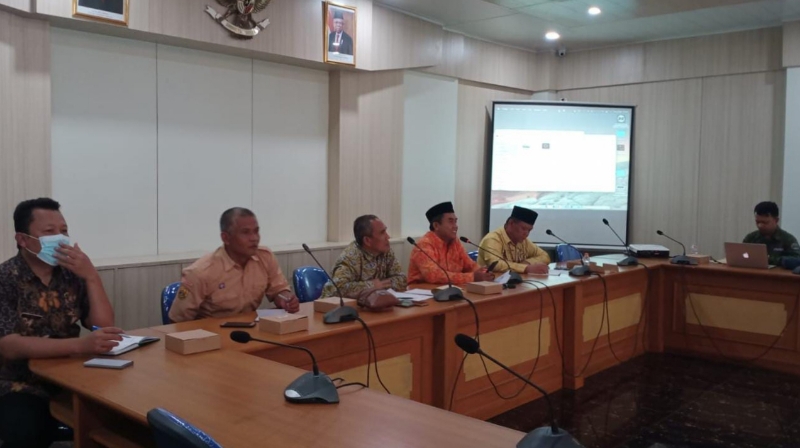 panitia Hari Syukan Nelayan Ke-63 dengan DPRD Kabupaten Sukabumi.