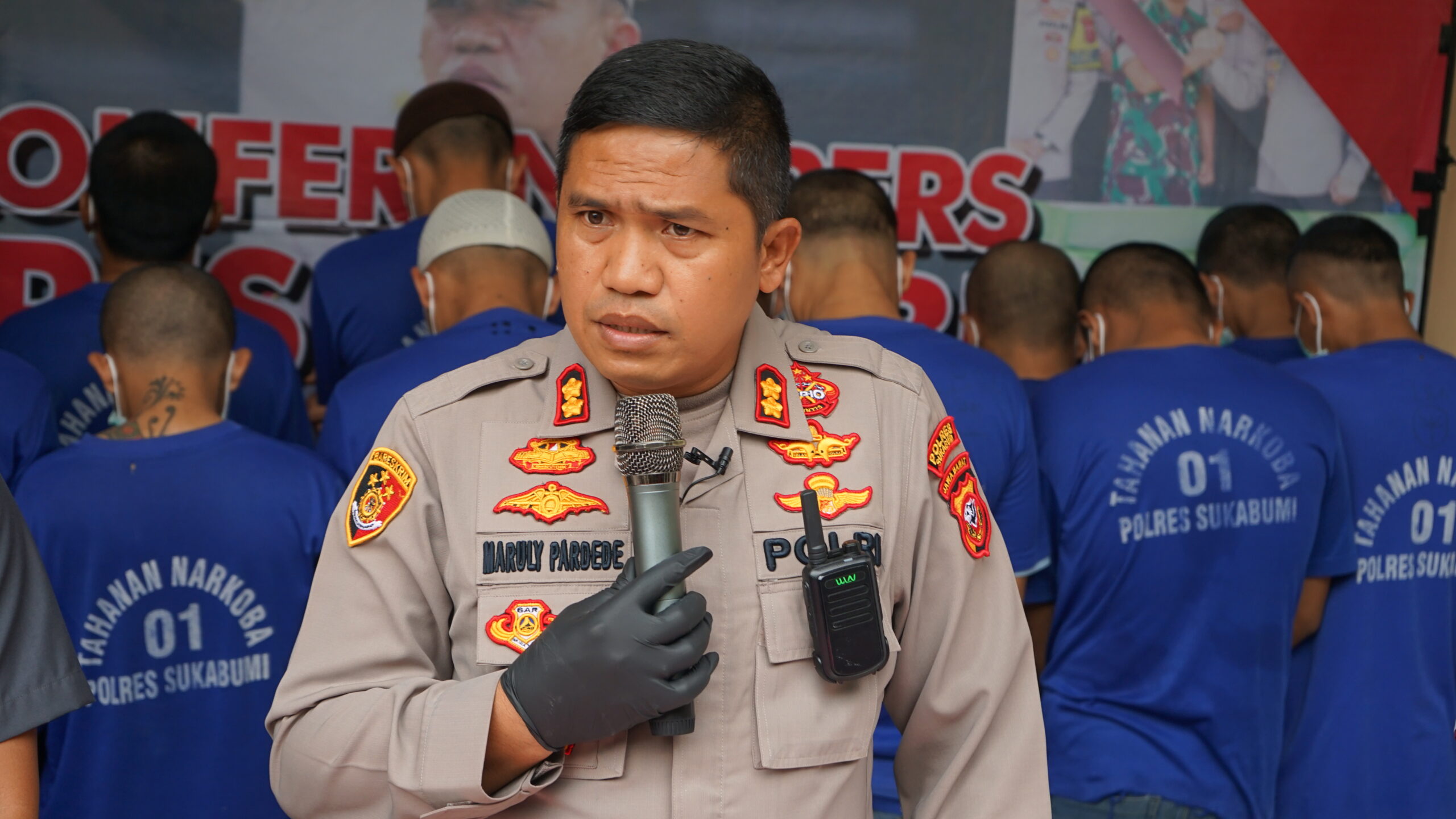 Kapolres Sukabumi, AKBP MARULY PARDEDE, S.H., S.I.K., M.H.,
