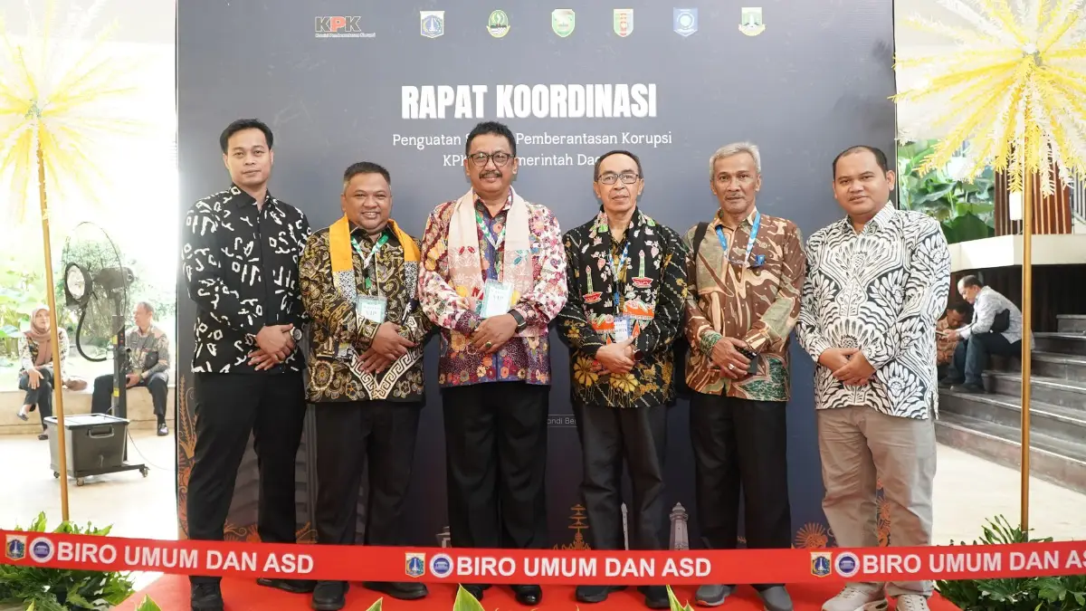 Rapat Koordinasi Penguatan Sinergi Pemberantasan Korupsi Pemerintahan Daerah. (Sumber: dprd kabupaten sukabumi)