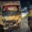Adu Banteng Dua Truk di Jalur Sukabumi–Bogor, Tiga Orang Terluka Saat Malam Takbiran
