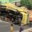 Truk Bermuatan Kayu Terguling di Tanjakan Cibangban Cisolok, Arus Lalu Lintas Sempat Tersendat